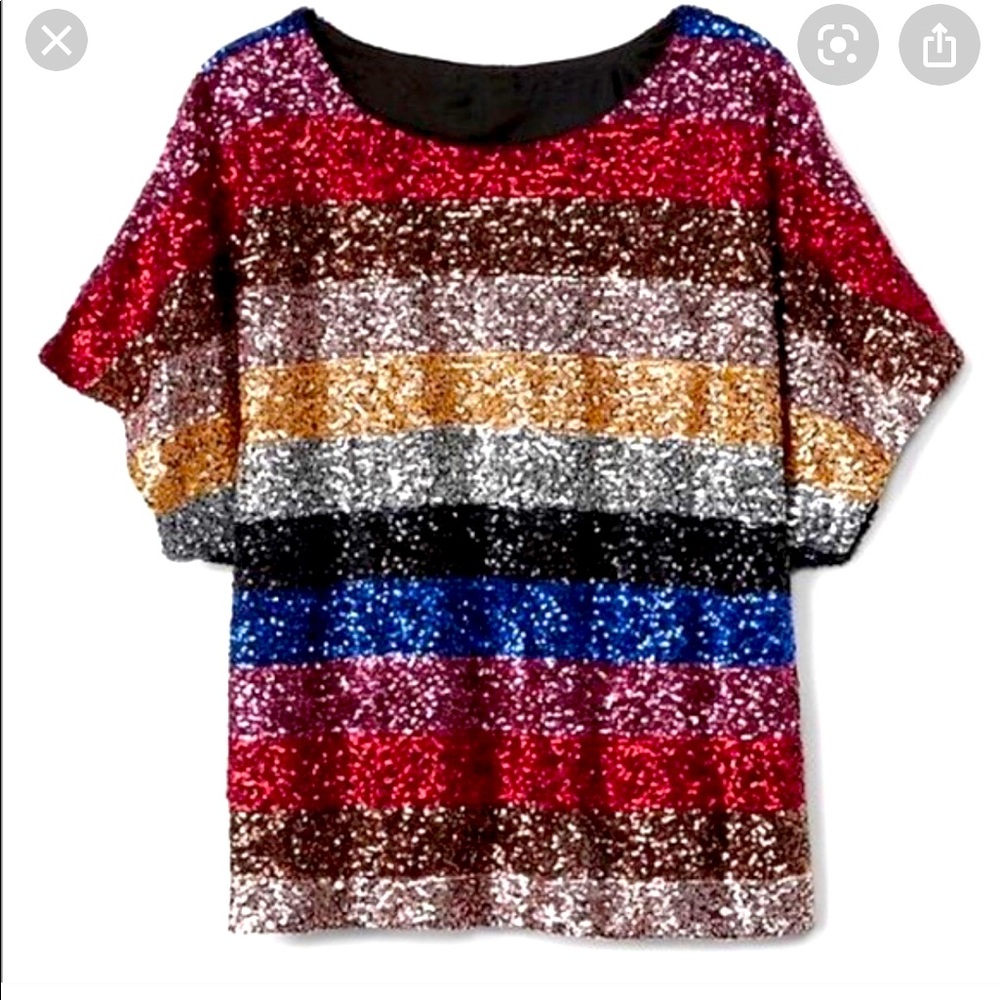 GAP sequin top